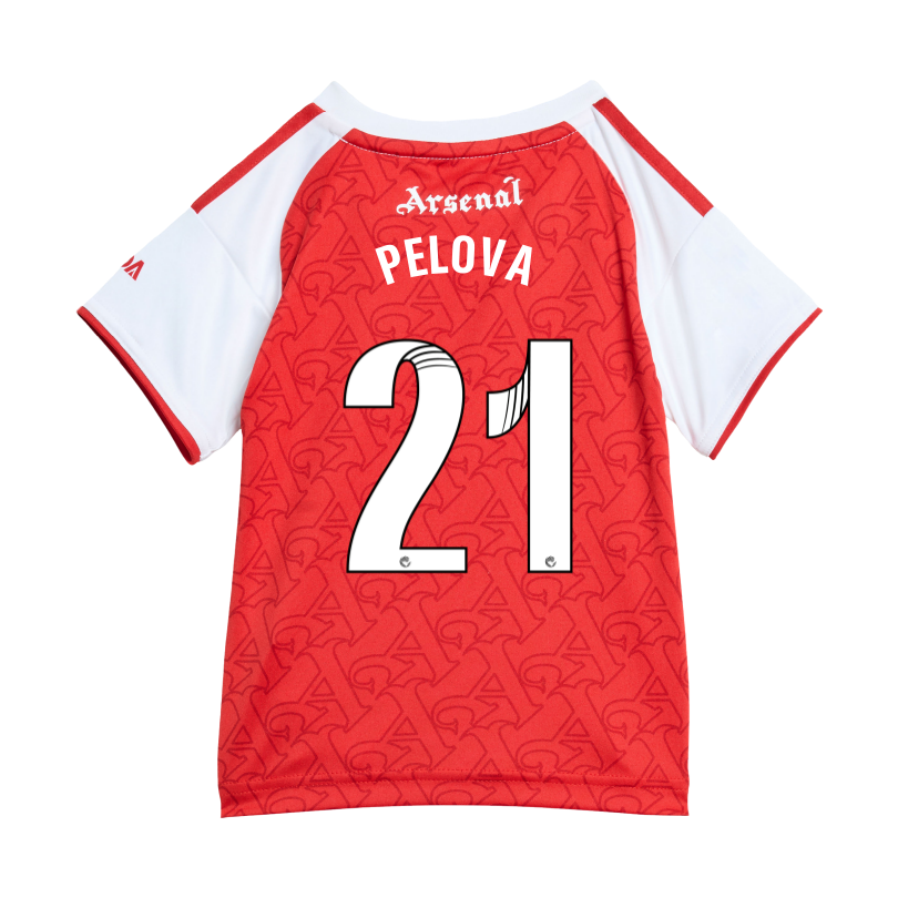 Arsenal adidas 25/26 Home Baby Kit