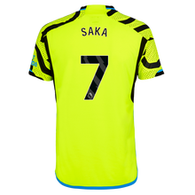 Adidas Arsenal Away Authentic Shirt 2021-22 with Saka 7 Printing