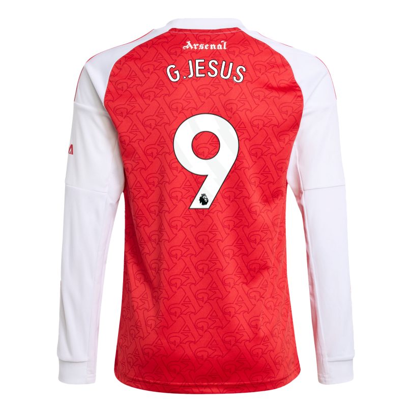 Arsenal adidas Kids 25/26 Long Sleeved Home Shirt