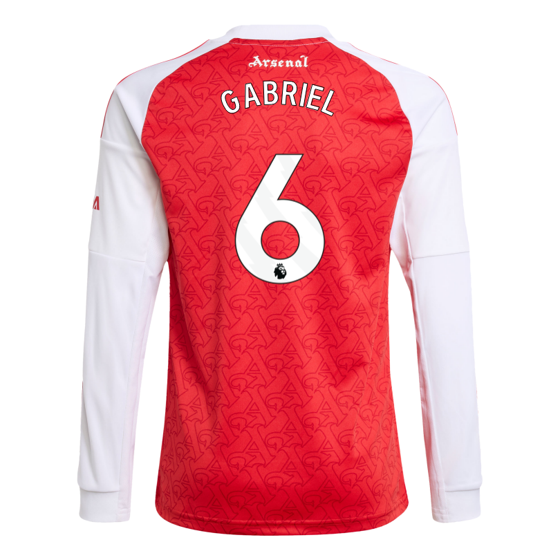 Arsenal adidas Kids 25/26 Long Sleeved Home Shirt