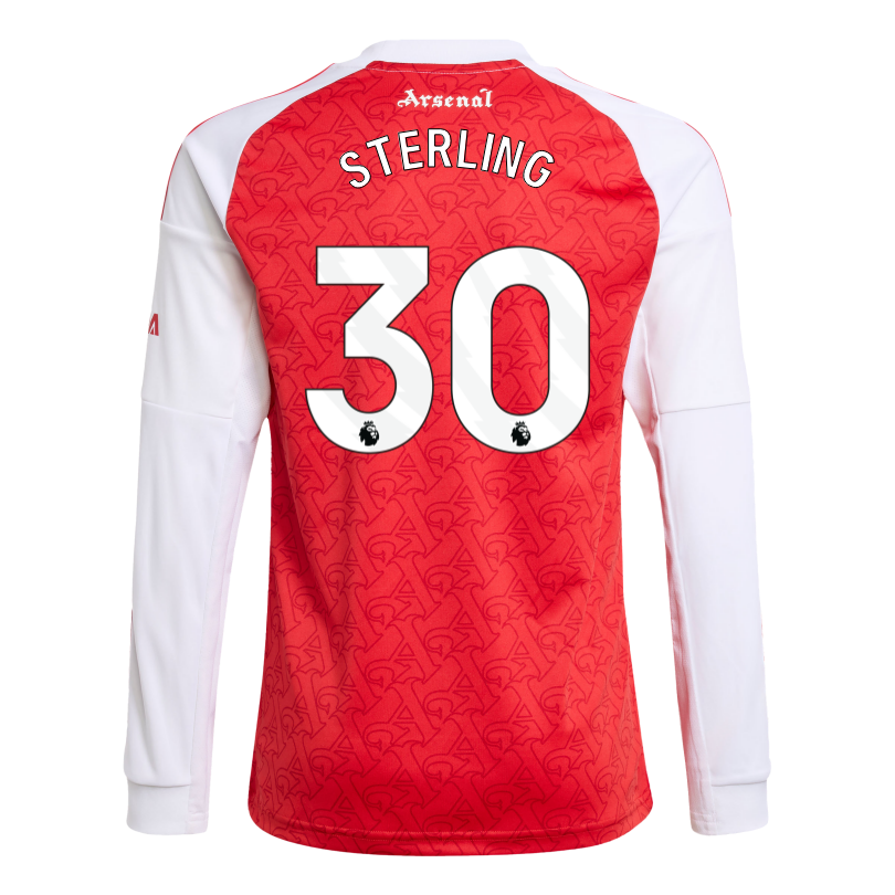 Arsenal adidas Kids 25/26 Long Sleeved Home Shirt