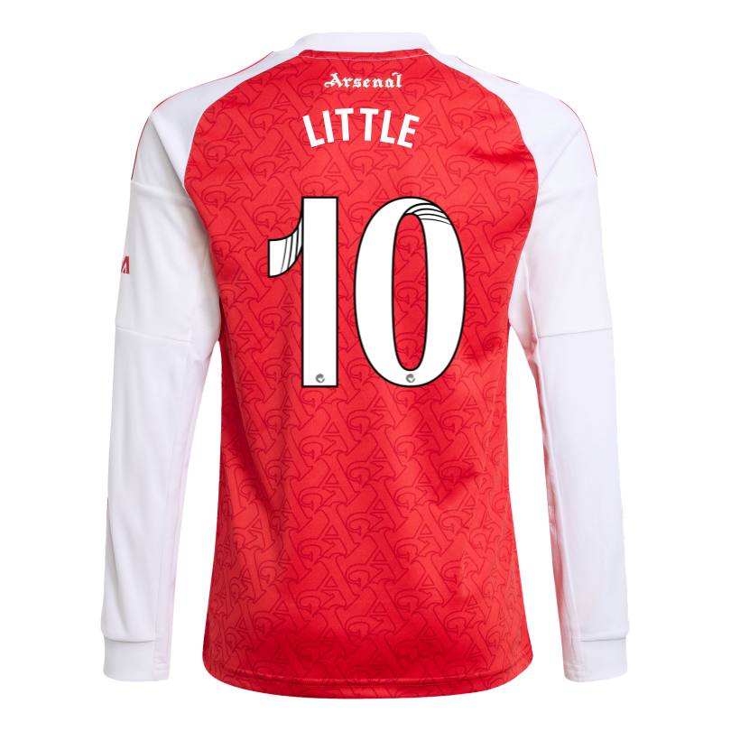 Arsenal adidas Kids 25/26 Long Sleeved Home Shirt