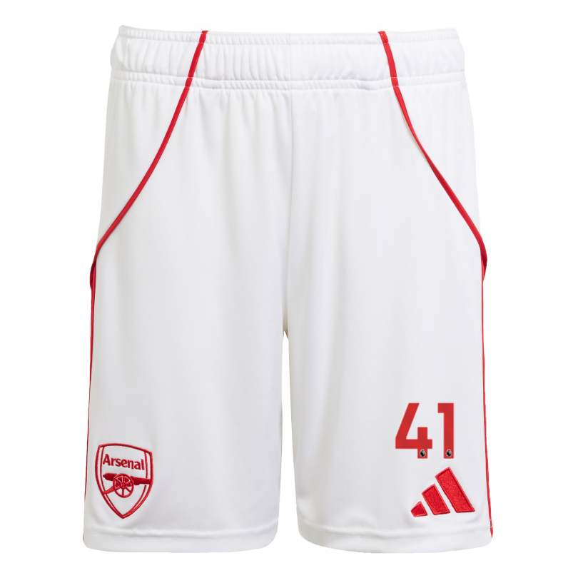 Arsenal adidas Kids 25/26 Home Shorts