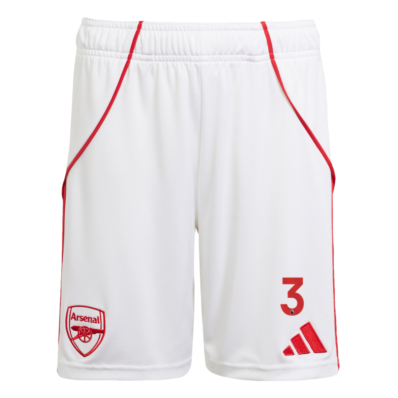 Arsenal adidas Kids 25/26 Home Shorts