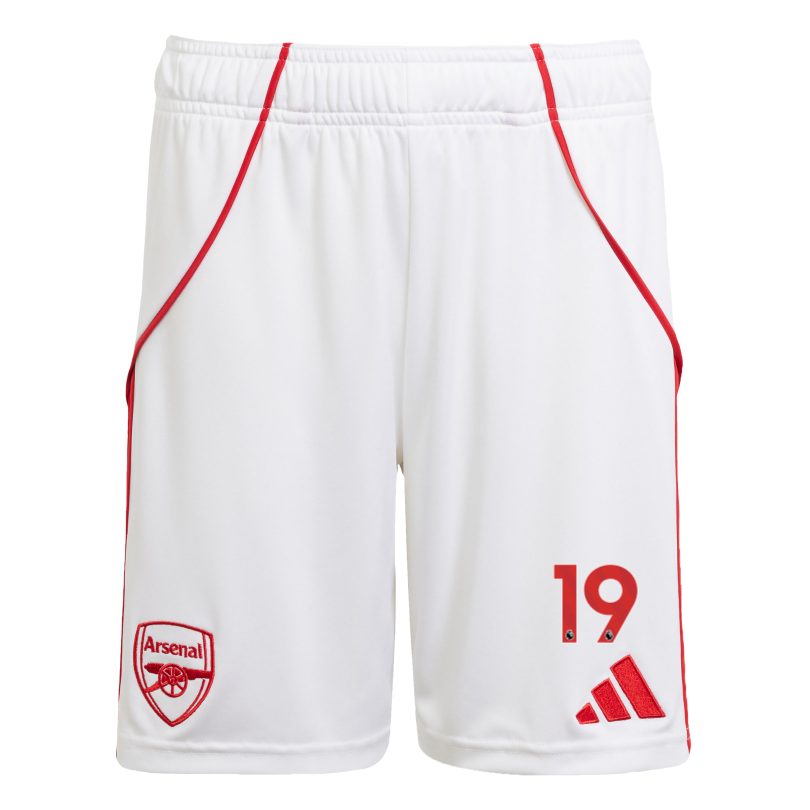 Arsenal adidas Kids 25/26 Home Shorts
