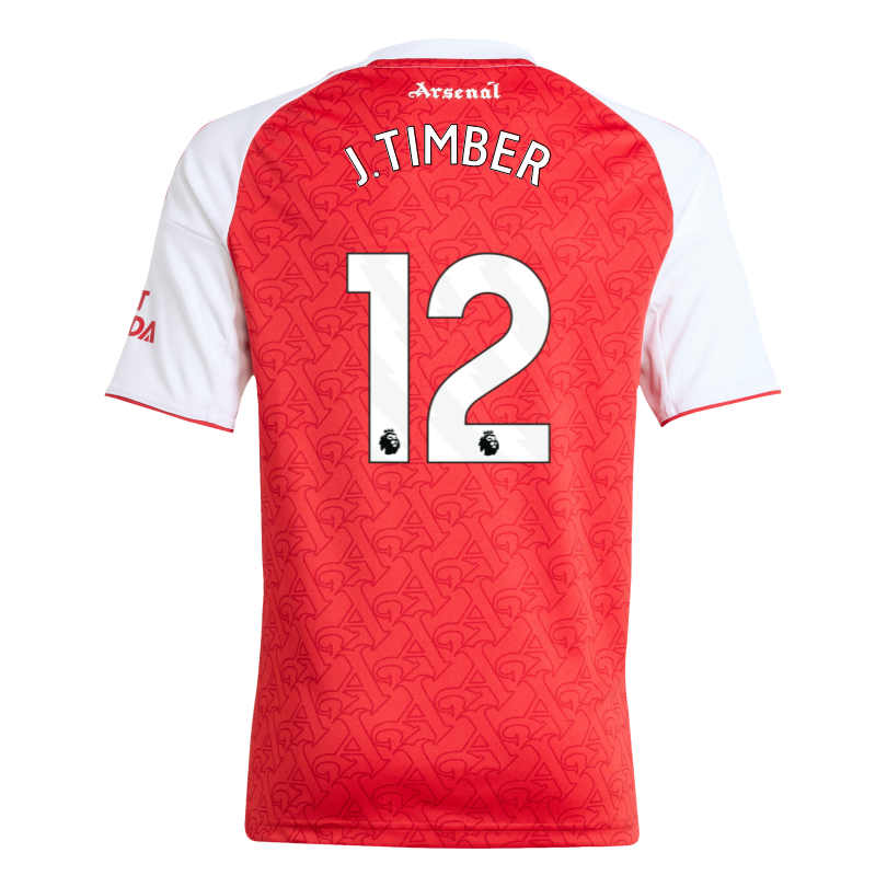 Arsenal adidas Kids 25/26 Home Shirt