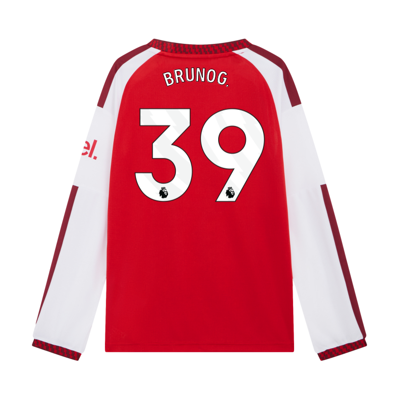 Arsenal adidas Kids 26/27 Long Sleeved Home Shirt