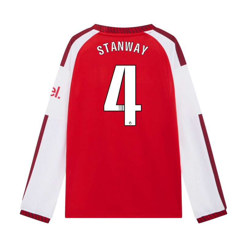 Arsenal adidas Kids 26/27 Long Sleeved Home Shirt