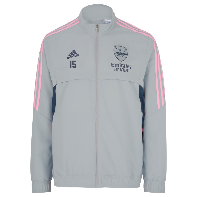 Arsenal 22/23 Grey Presentation Jacket