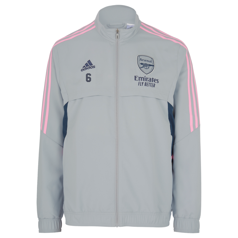 Arsenal 22/23 Grey Presentation Jacket