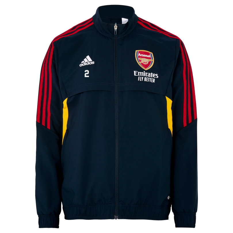 Arsenal 22/23 Navy Presentation Jacket
