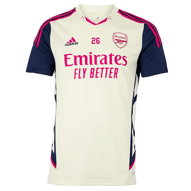 Arsenal 22/23 Cream Pro Training Shirt