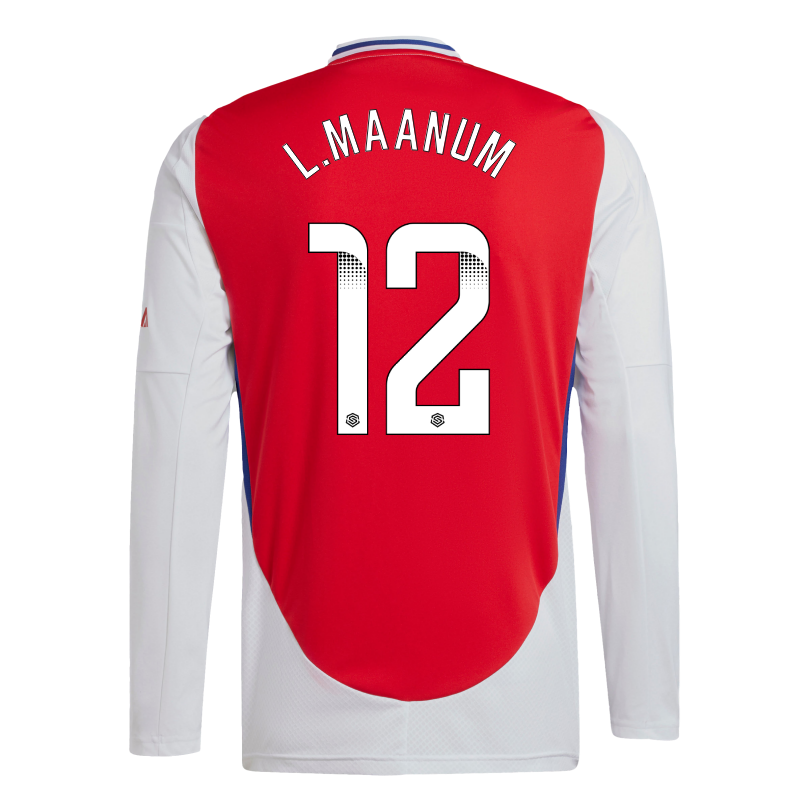 Arsenal adidas 24/25 Home Long Sleeved Shirt