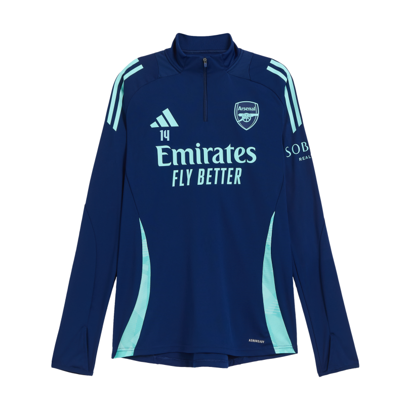 Arsenal adidas 24/25 1/4 Zip Navy Training Top