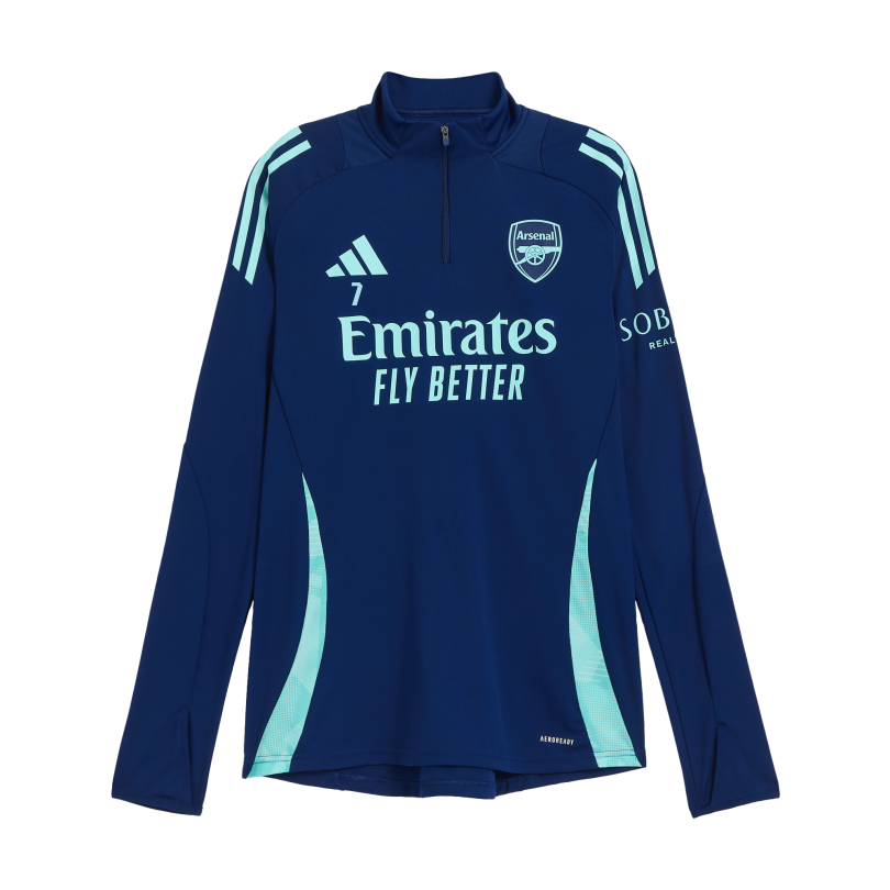 Arsenal adidas 24/25 1/4 Zip Navy Training Top