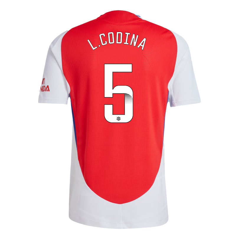 Arsenal adidas 24/25 Authentic Home Shirt