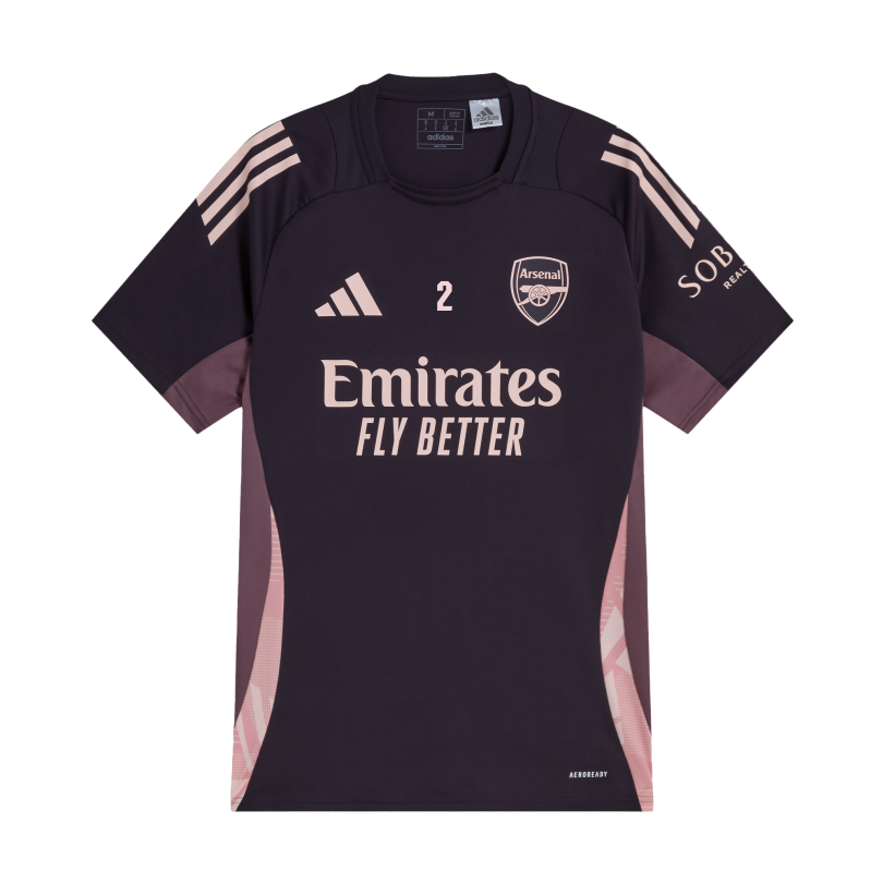 Arsenal adidas 24/25 Aurora Black Training Shirt