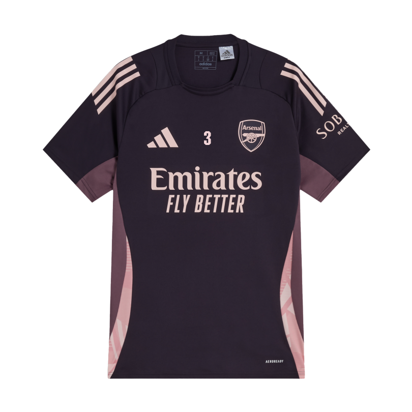 Arsenal adidas 24/25 Aurora Black Training Shirt