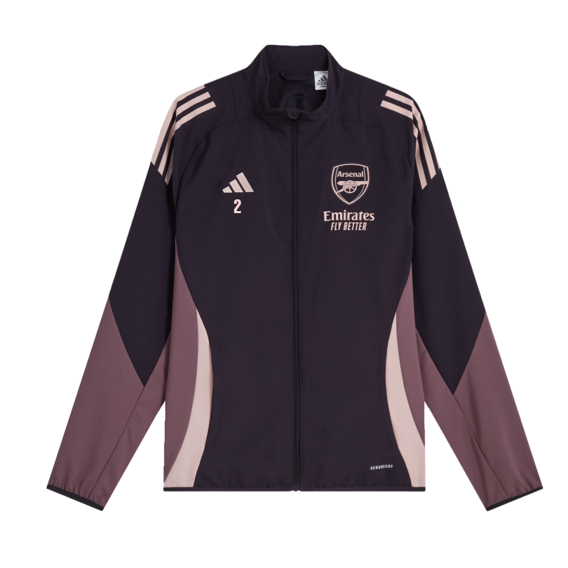 Arsenal adidas 24/25 Aurora Black Presentation Jacket