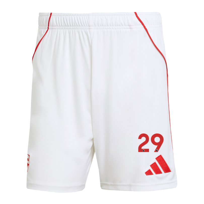Arsenal adidas 25/26 Home Shorts