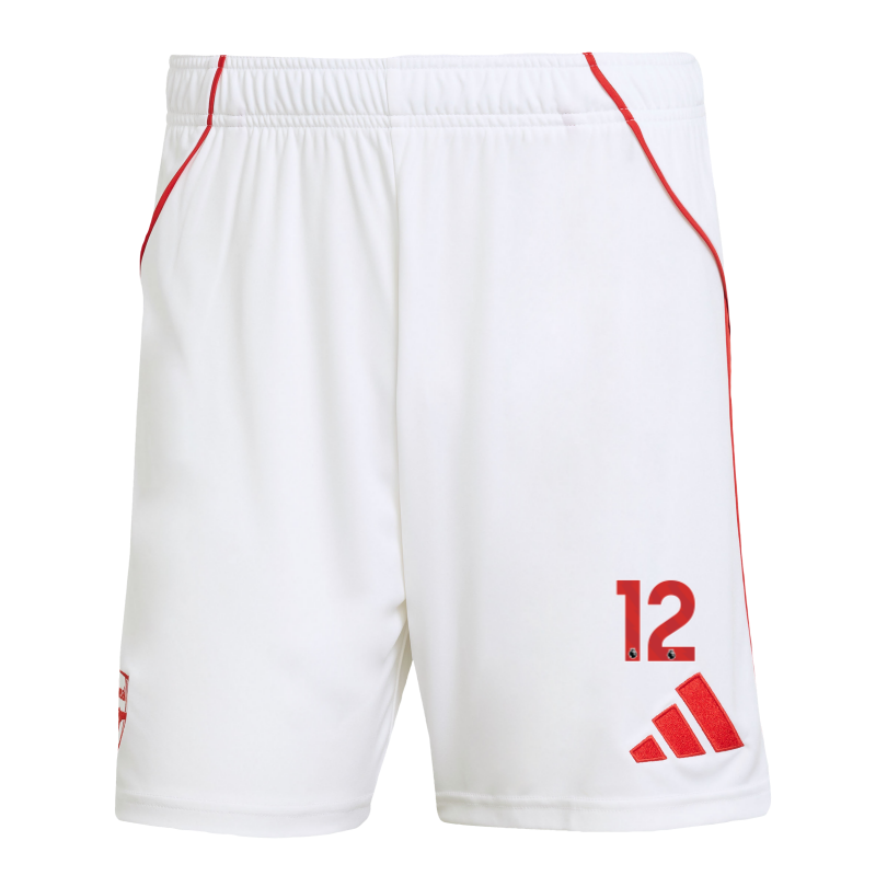 Arsenal adidas 25/26 Home Shorts