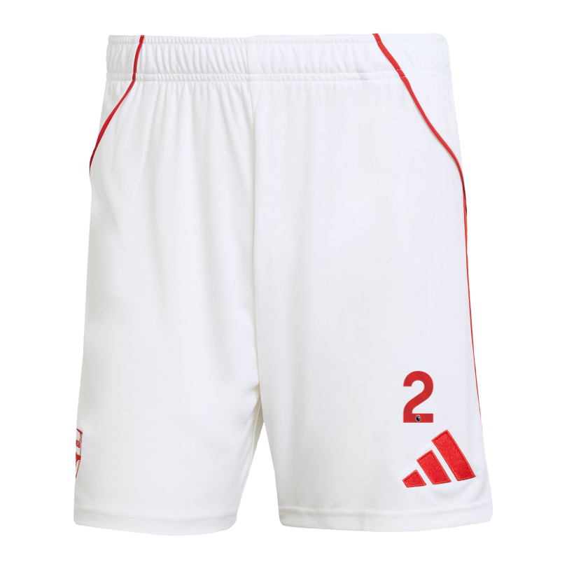 Arsenal adidas 25/26 Home Shorts