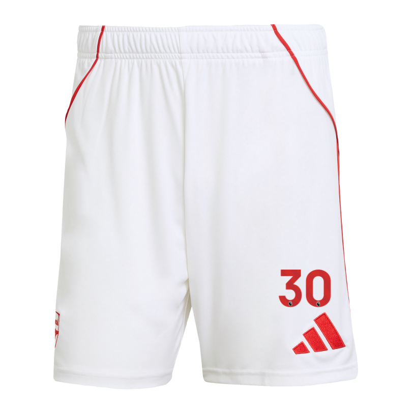 Arsenal adidas 25/26 Home Shorts