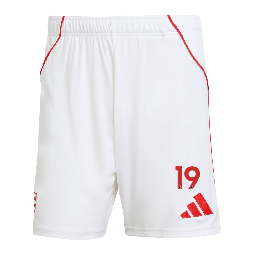 Arsenal adidas 25/26 Home Shorts