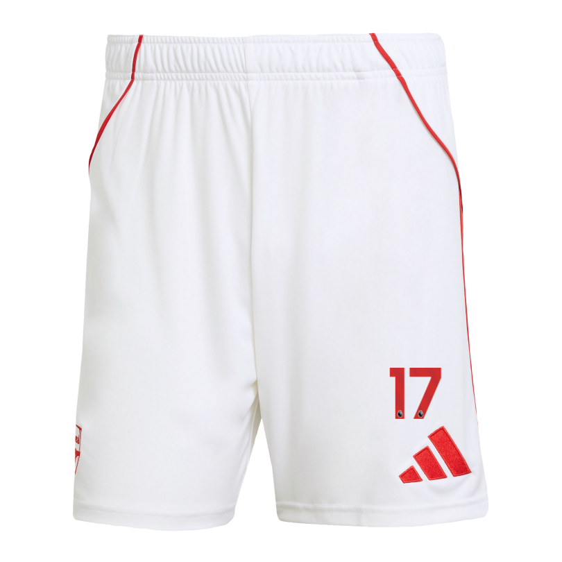 Arsenal adidas 25/26 Home Shorts