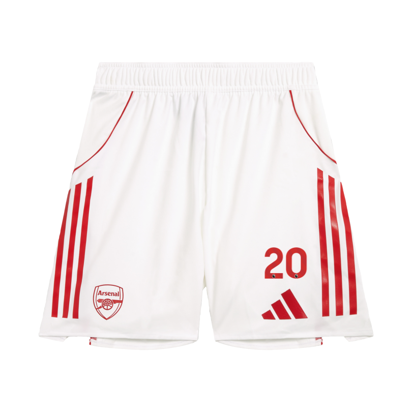 Arsenal adidas 25/26 Authentic Home Shorts