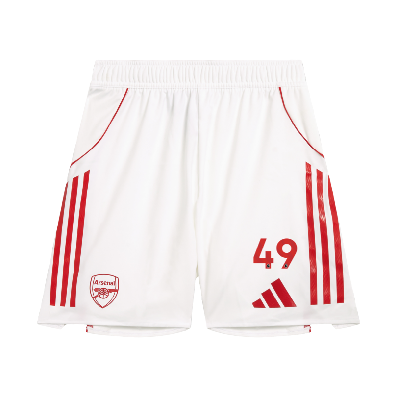 Arsenal adidas 25/26 Authentic Home Shorts