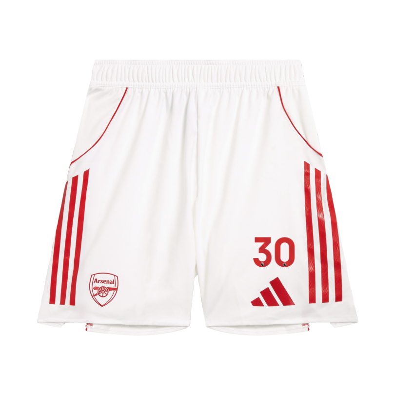 Arsenal adidas 25/26 Authentic Home Shorts