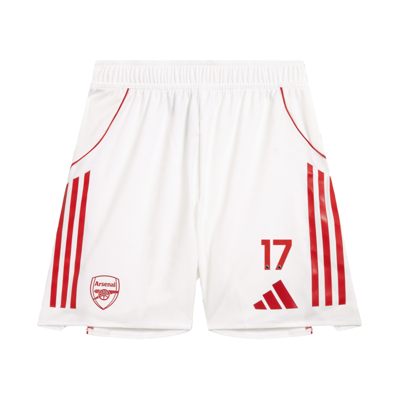 Arsenal adidas 25/26 Authentic Home Shorts