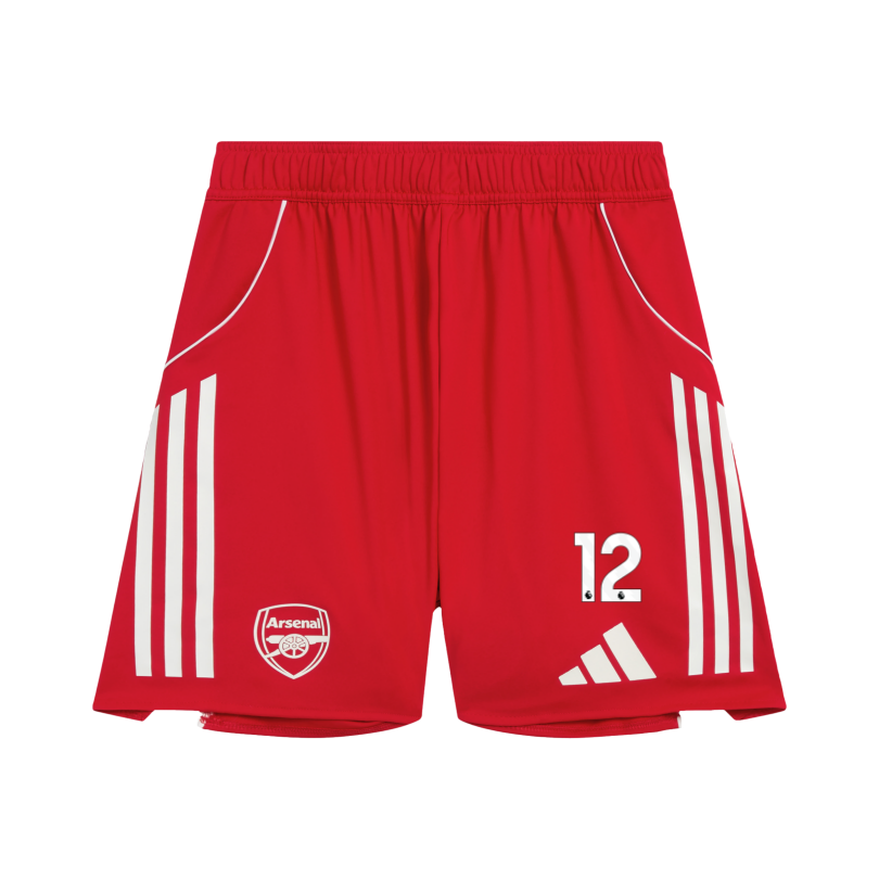 Arsenal adidas 25/26 Authentic Alternate Home Shorts