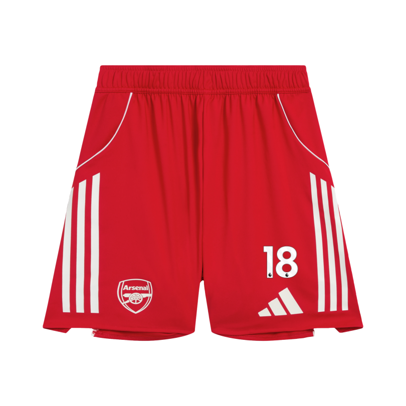 Arsenal adidas 25/26 Authentic Alternate Home Shorts