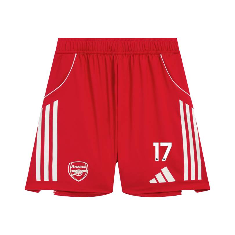 Arsenal adidas 25/26 Authentic Alternate Home Shorts