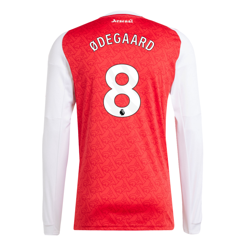 2023-24 Arsenal Home Shirt Odegaard #8