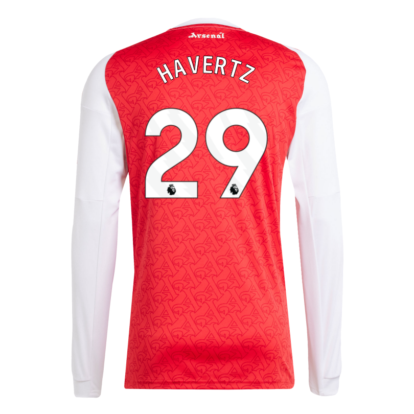 Arsenal adidas 25/26 Long Sleeved Home Shirt