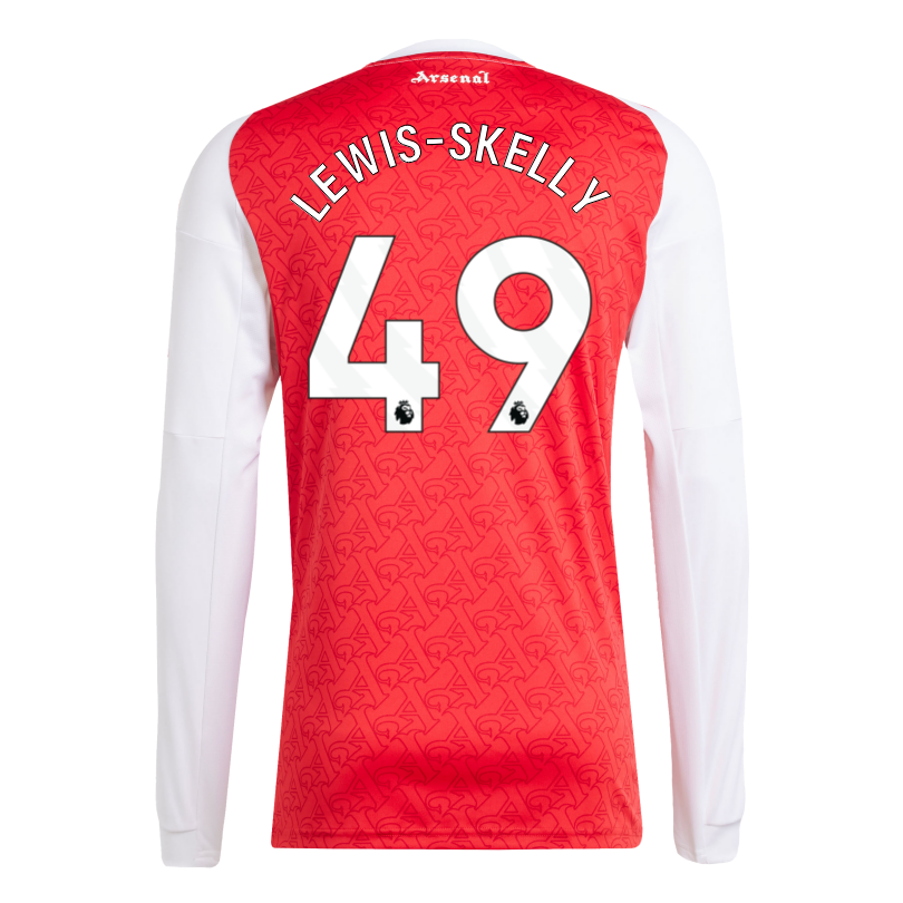 Arsenal adidas 25/26 Long Sleeved Home Shirt