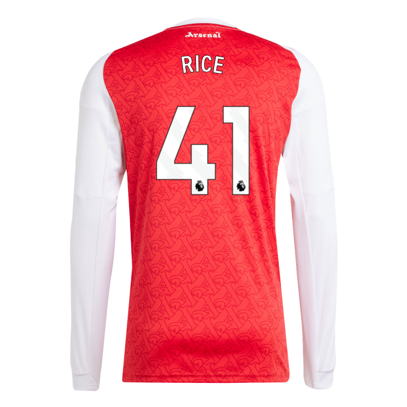 Arsenal adidas 25/26 Long Sleeved Home Shirt