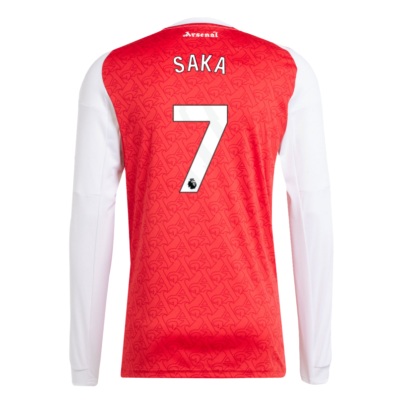 Arsenal adidas 25/26 Long Sleeved Home Shirt