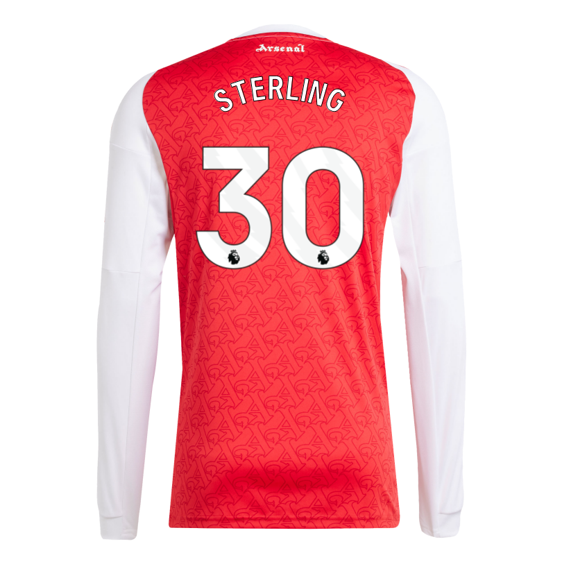 Arsenal adidas 25/26 Long Sleeved Home Shirt
