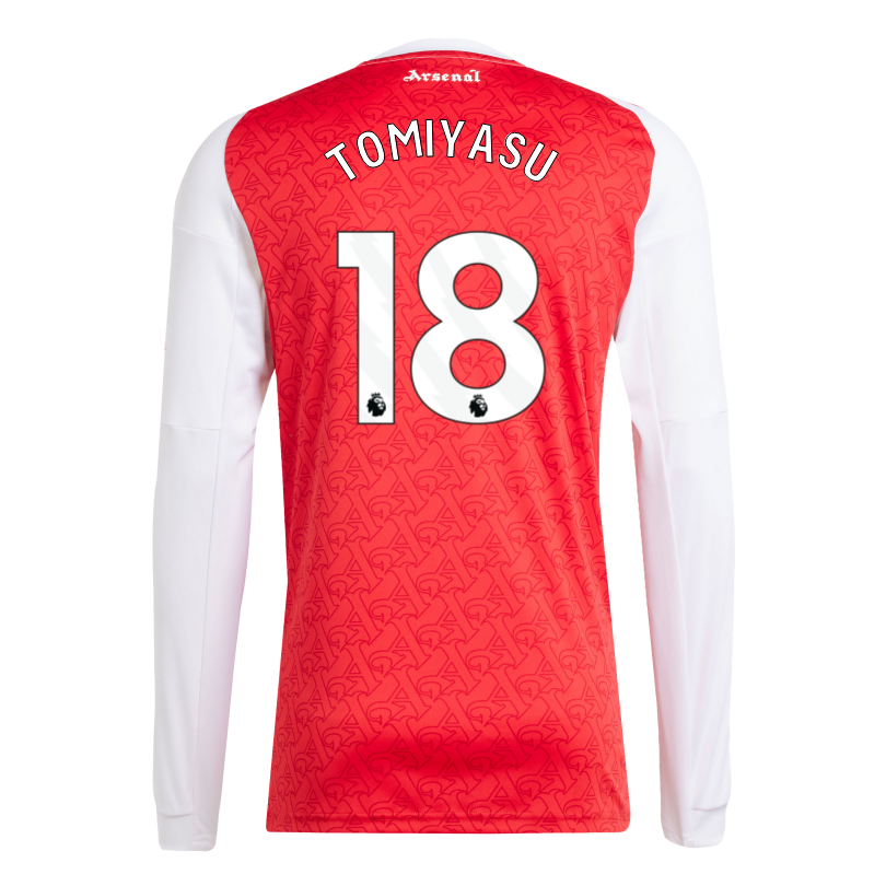 Arsenal adidas 25/26 Long Sleeved Home Shirt