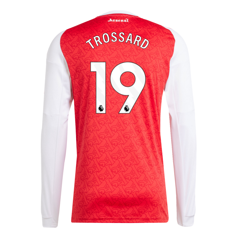 Arsenal adidas 25/26 Long Sleeved Home Shirt