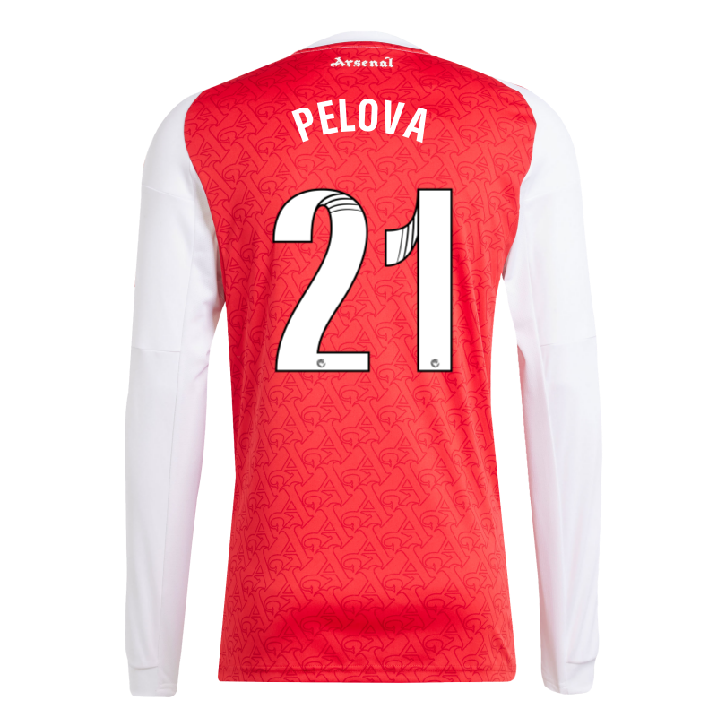 Arsenal adidas 25/26 Long Sleeved Home Shirt