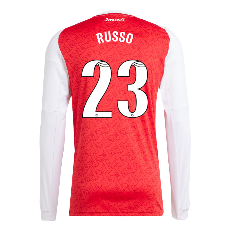 Arsenal adidas 25/26 Long Sleeved Home Shirt