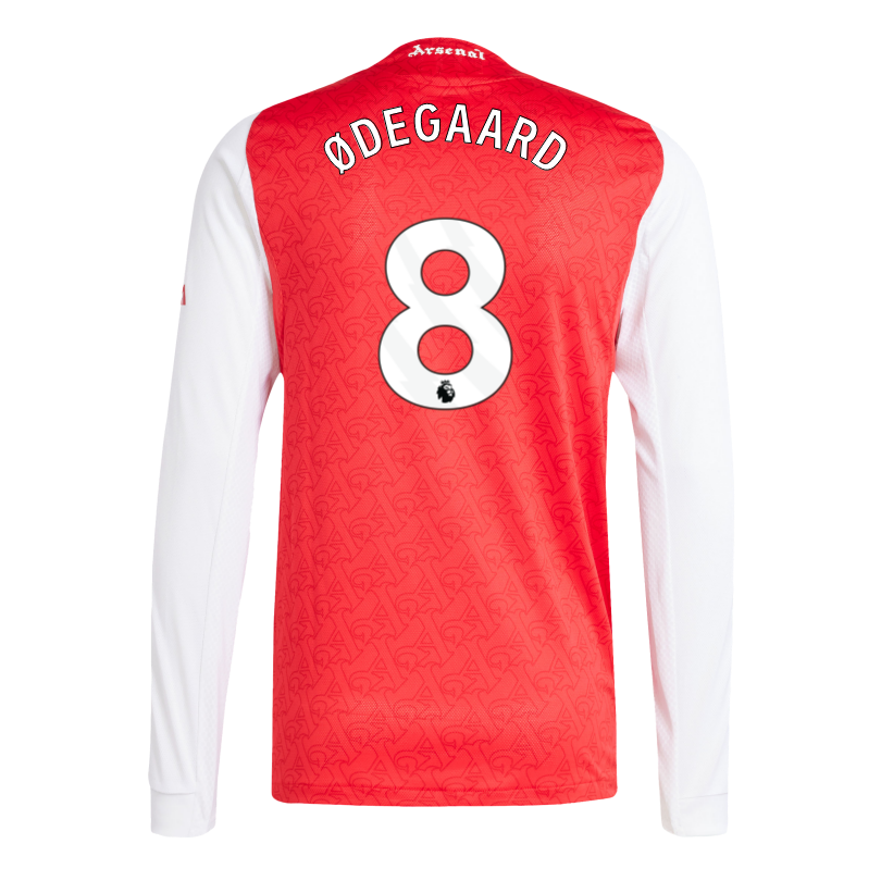 Arsenal adidas 25/26 Authentic Long Sleeved Home Shirt