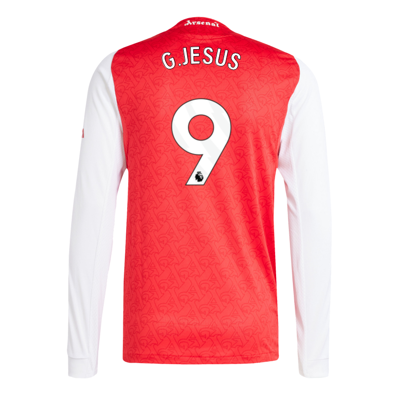 Arsenal adidas 25/26 Authentic Long Sleeved Home Shirt
