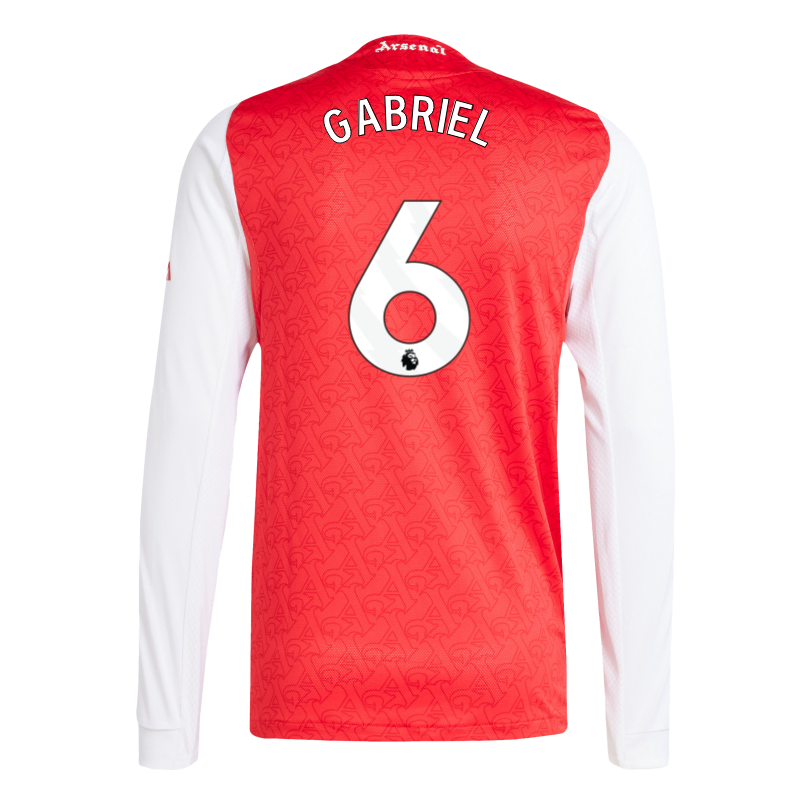Arsenal adidas 25/26 Authentic Long Sleeved Home Shirt