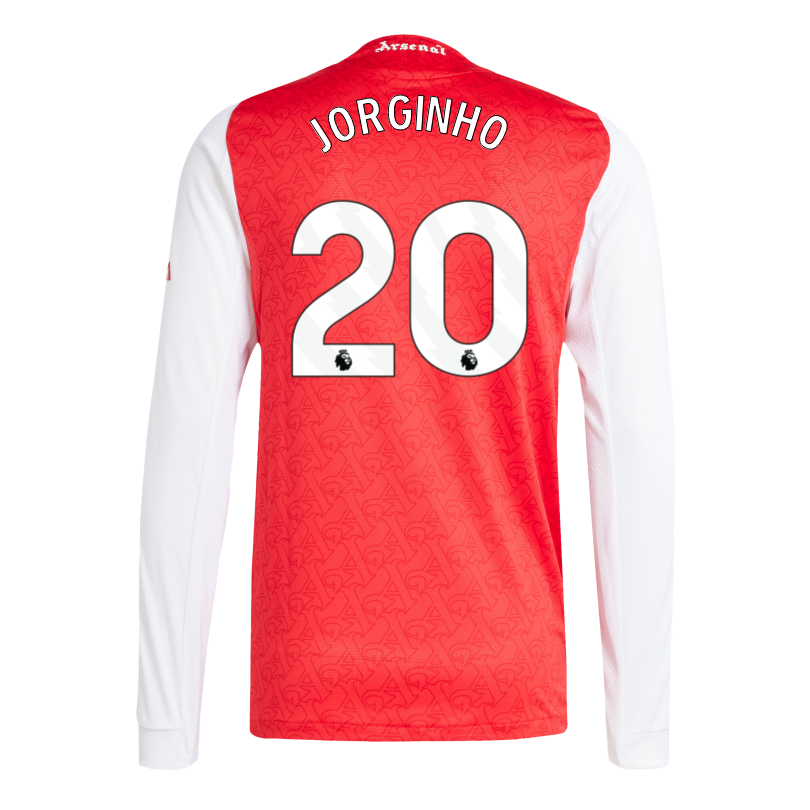 Arsenal adidas 25/26 Authentic Long Sleeved Home Shirt